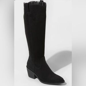 Universal Thread Women’s Black Knee-High Boots